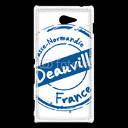 Coque Sony Xperia M2 Logo Deauville