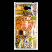 Coque Sony Xperia M2 Thé à la menthe