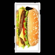 Coque Sony Xperia M2 Hamburger