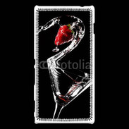 Coque Sony Xperia M2 Cocktail de fraise