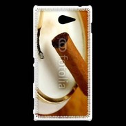 Coque Sony Xperia M2 Plaisir du cigarre