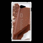 Coque Sony Xperia M2 Chocolat aux amandes et noisettes