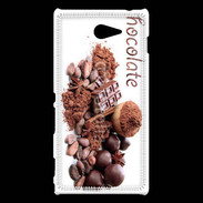 Coque Sony Xperia M2 Amour de chocolat