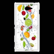 Coque Sony Xperia M2 Fruits frais en folie