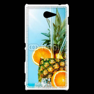 Coque Sony Xperia M2 Cocktail d'ananas
