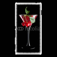 Coque Sony Xperia M2 Cocktail Martini cerise