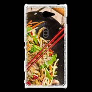 Coque Sony Xperia M2 Cuisine asie Wok