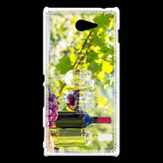 Coque Sony Xperia M2 Paysage viticole 1
