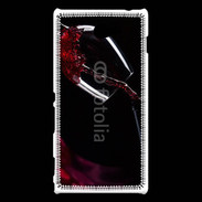 Coque Sony Xperia M2 Vin rouge 2