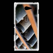 Coque Sony Xperia M2 Vieilles bouteilles de vin