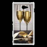 Coque Sony Xperia M2 Coupes de champagne 3