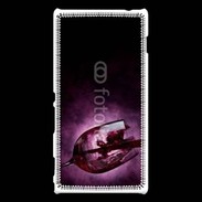 Coque Sony Xperia M2 Vin rouge 5