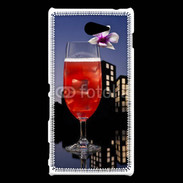 Coque Sony Xperia M2 Singapore sling cocktail