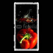 Coque Sony Xperia M2 Poivron rouge