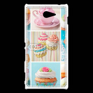 Coque Sony Xperia M2 Petites douceurs pastels
