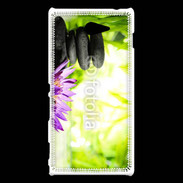 Coque Sony Xperia M2 Fleur de lotus