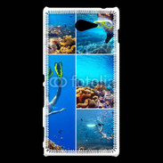 Coque Sony Xperia M2 Plongée sous-marine