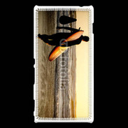 Coque Sony Xperia M2 Surf soleil couchant