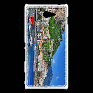 Coque Sony Xperia M2 Bord de mer en Italie