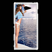 Coque Sony Xperia M2 Commandant de yacht