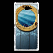 Coque Sony Xperia M2 Porte de cabine de bateau