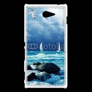 Coque Sony Xperia M2 La mer 3