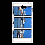Coque Sony Xperia M2 Yacht sur écran