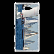 Coque Sony Xperia M2 Régate en mer