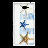 Coque Sony Xperia M2 Etoile de mer 3