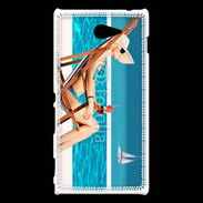 Coque Sony Xperia M2 Sur la plage ensoleillée 1
