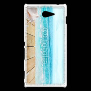 Coque Sony Xperia M2 Mer et coquillages