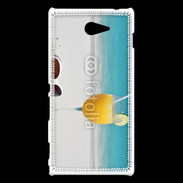 Coque Sony Xperia M2 Cocktail mer