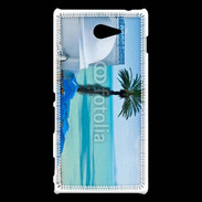 Coque Sony Xperia M2 Village vue mer