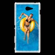 Coque Sony Xperia M2 Bouée et bronzage