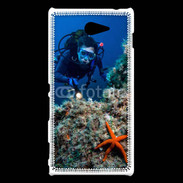 Coque Sony Xperia M2 Plongeur en mer 10