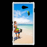 Coque Sony Xperia M2 Kite surf passion