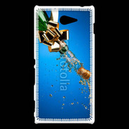 Coque Sony Xperia M2 Bouteille de champagne
