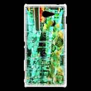 Coque Sony Xperia M2 Coupes de champagne discothèque 3