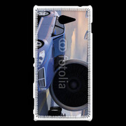 Coque Sony Xperia M2 Voiture de luxe devant jet privé 1