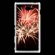 Coque Sony Xperia M2 Feu d'artifice 6