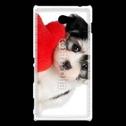 Coque Sony Xperia M2 chiot calin