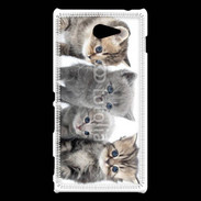 Coque Sony Xperia M2 Groupe de chatons