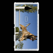 Coque Sony Xperia M2 Chien agility