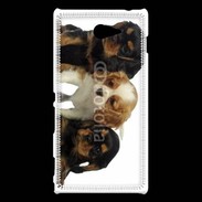 Coque Sony Xperia M2 Chiot King Charles