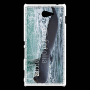 Coque Sony Xperia M2 Queue de Baleine 2