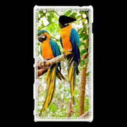 Coque Sony Xperia M2 Duo de perroquets