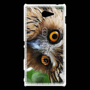Coque Sony Xperia M2 Tête de chouette
