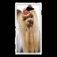 Coque Sony Xperia M2 Yorkie de face