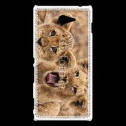 Coque Sony Xperia M2 Lionceaux