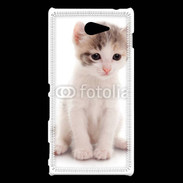 Coque Sony Xperia M2 Chaton 2